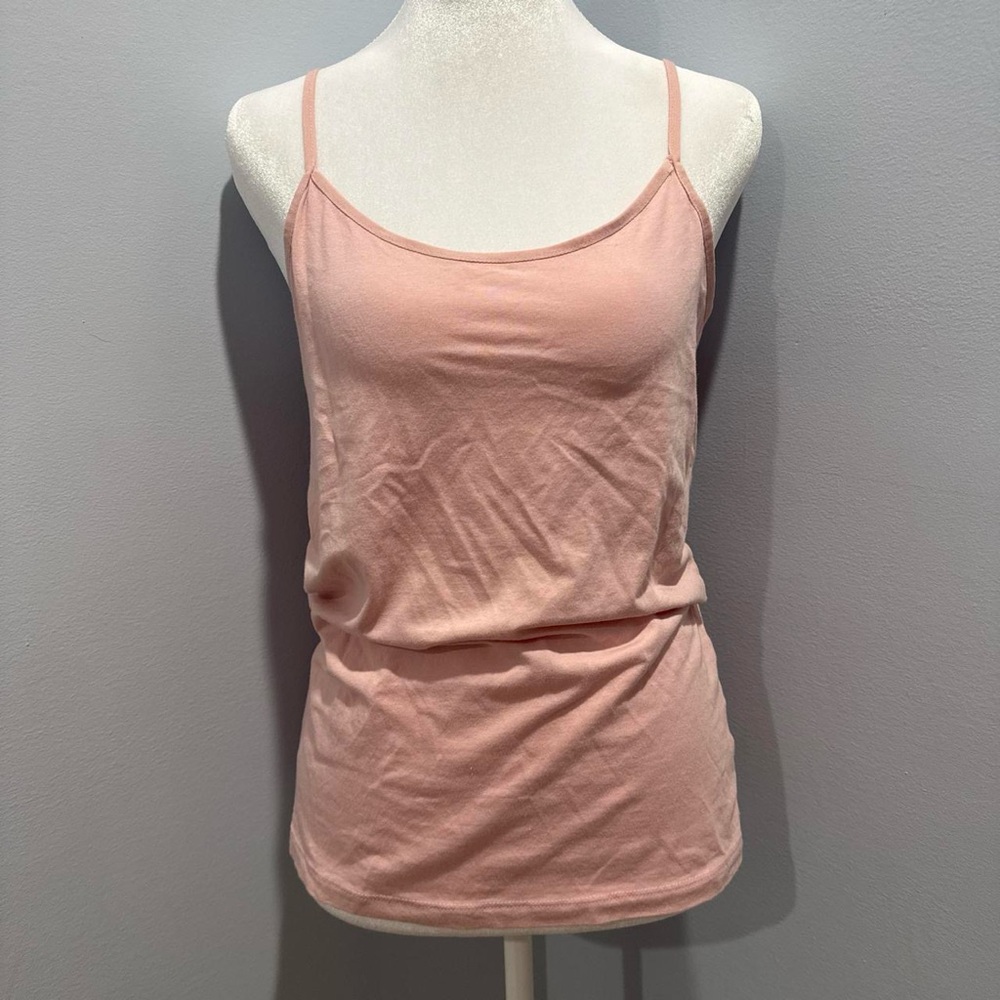 Pink Spaghetti Strap Top